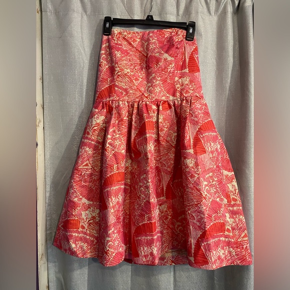 Lilly Pulitzer Pink Strapless Sundress - Picture 2 of 8